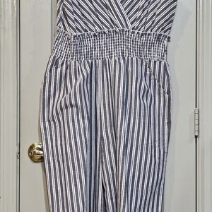 JGEE Stylish Striped Jumpsuit